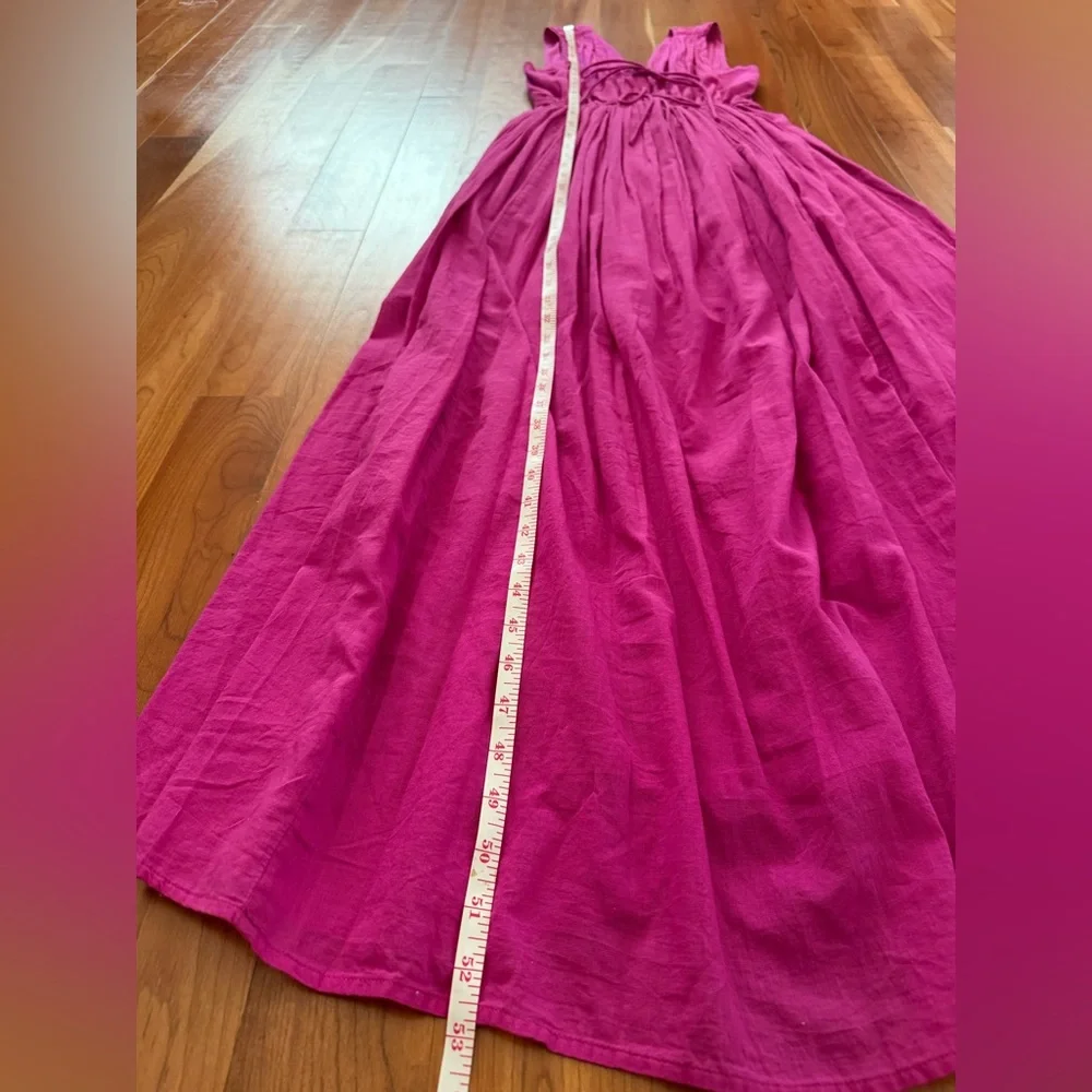 Abercrombie and Fitch pink maxi dress. Size S